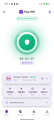 Ping Tunnel VPN screenshot 1