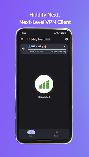 هیدیفای نکست Hiddify Next screenshot 1