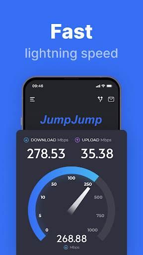 JumpJumpVPN: سریع و ایمن screenshot 3