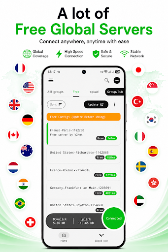 فیلتر شکن قوی پرسرعت V2rayNet screenshot 2
