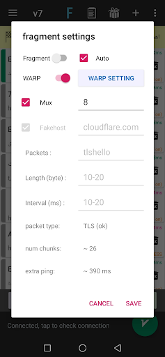 MahsaNG VPN screenshot 3