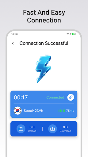 Blue Thunder VPNایمن و سریع screenshot 2