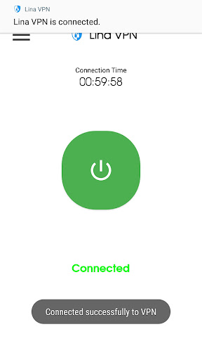 Lina VPN - قوی و پرسرعت screenshot 1