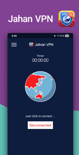 Jahan VPN - سریع و امن screenshot 1