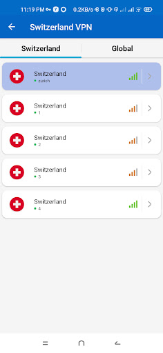 فیلترشکن قوی و پرسرعت سوئیس screenshot 3