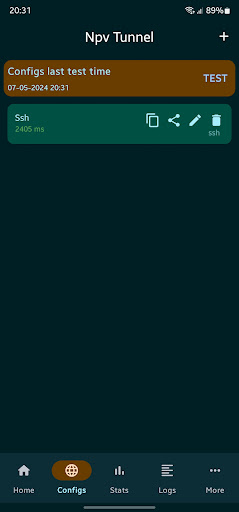 Npv Tunnel V2ray/SSH screenshot 2