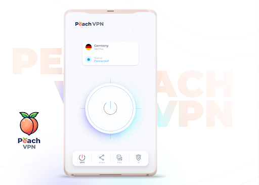 فیلتر شکن قوی پرسرعت Peach Vpn screenshot 1