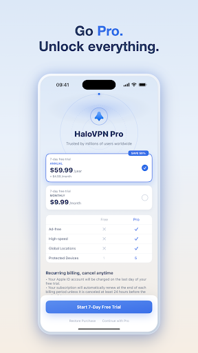 HaloVPN Pro: Fast VPN Proxy screenshot 3