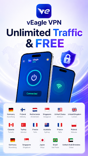Veagle VPN: Fast & Free VPN screenshot 3