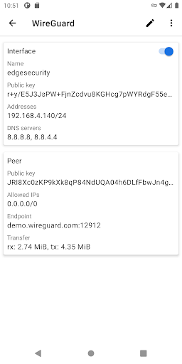 WireGuard screenshot 2