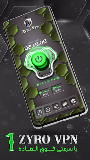 Zyro VPN - فیلترشکن سریع و امن screenshot 2