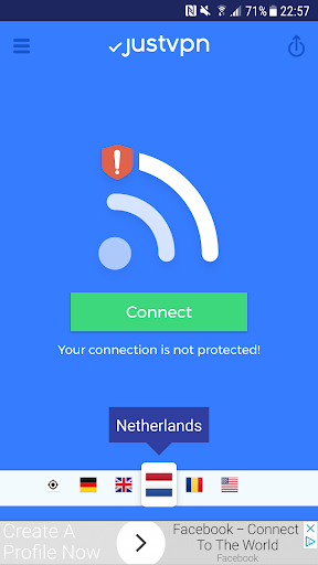 VPN high speed proxy - justvpn screenshot 1