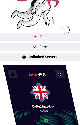Line VPN screenshot 1
