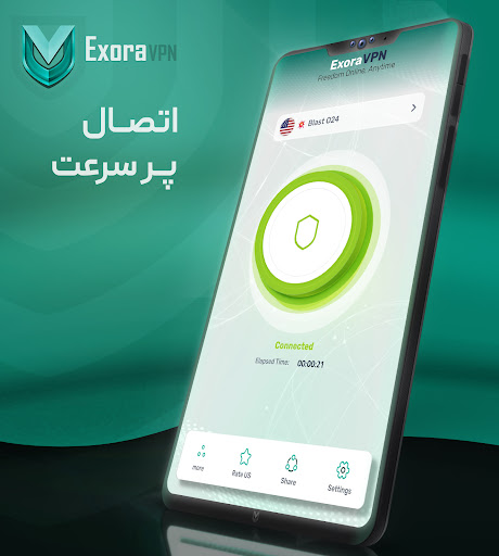 Exora VPN – فیلترشکن پرسرعت screenshot 2