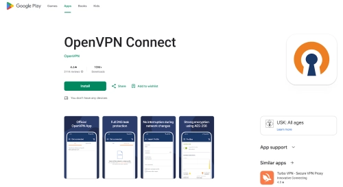 OpenVPN Connect بهترین انتخاب برای اینترنت نامحدود؟